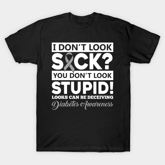 Diabetes Awareness T-Shirt by TMSTORE